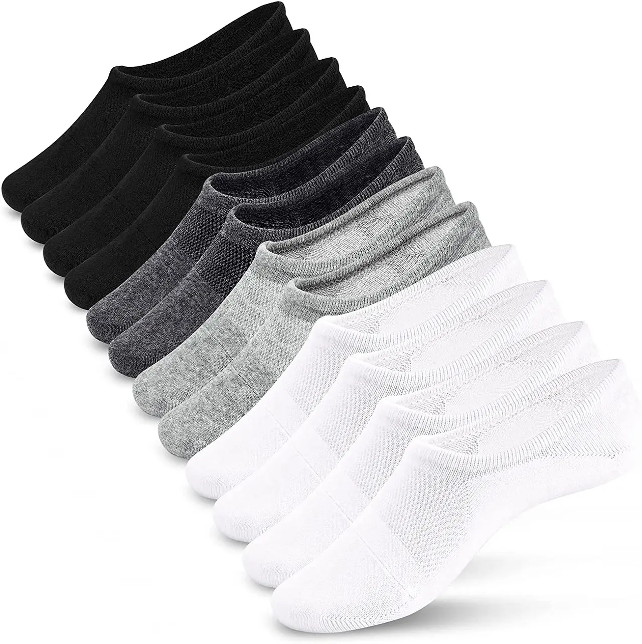 No Show Sock Women - Calzini Invisibili da Donna IDEGG, Taglio