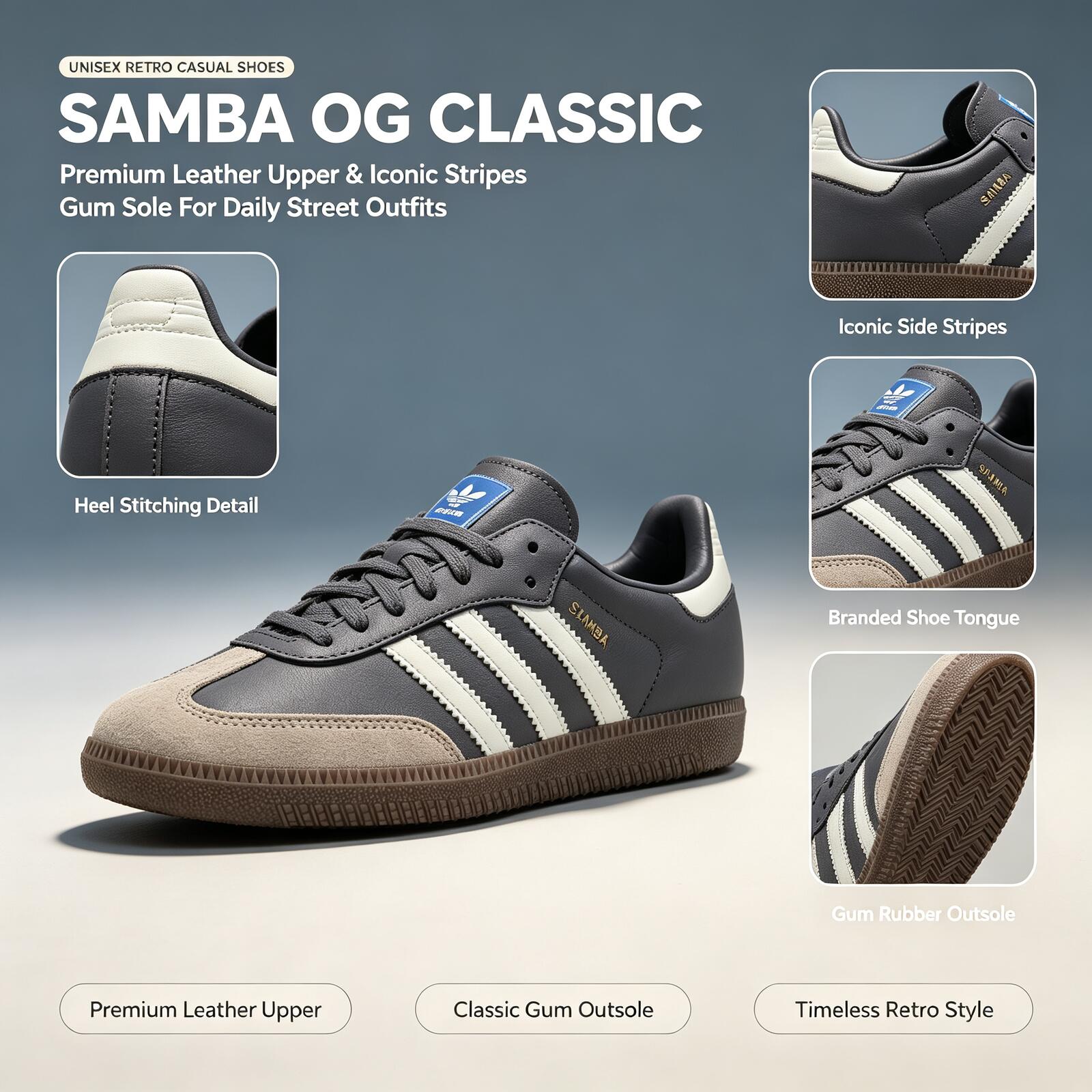 Scarpe da Skateboard Originali - Adidas Shoes Samba recensione e prezzo